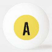 Ping Pong Ball CUSTOM ALPHABET (Achterkant)