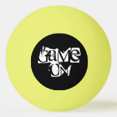 Ping Pong Ball-Game On Pingpongballen (Achterkant)