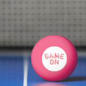 Ping Pong Ball-Game On Pingpongballen (Net)
