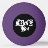 Ping Pong Ball-Game On Pingpongballen (Achterkant)
