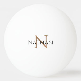  Ping Pong Ball – Naam & Initiaal