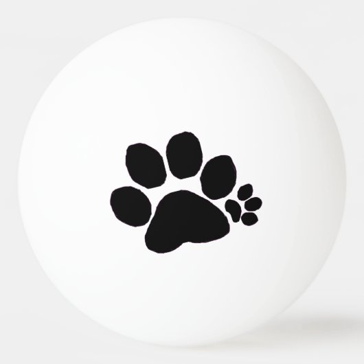 Ping Pong ball - Polydactyl prints (Voorkant)