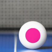 Ping Pong Ball - Roze binnencirkel (Net)