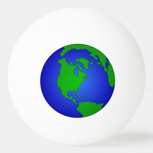 PING PONG BALL - WORLD WERELDBOL (Voorkant)