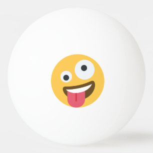 Ping Pong Balle de ping-pong avec une vue amusante.