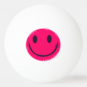 Ping Pong Balle de ping-pong bizarre en points de suture