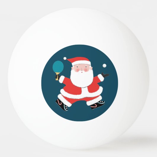 Ping Pong Balle de ping-pong de Noël (Devant)