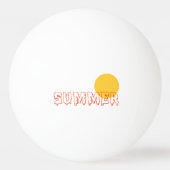 Ping Pong Balle de ping-pong été (Dos)