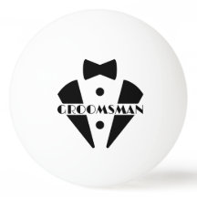 Balle de ping-pong Groomsman