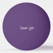 Ping Pong Balle de ping-pong Iris Violet et Blanc (Dos)