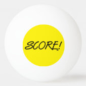 Ping Pong Balle de ping-pong jaune 3 étoiles (Devant)