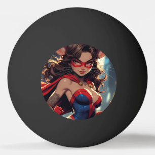 Ping Pong Balle de ping-pong noire 1 étoile SuperMouse Femme