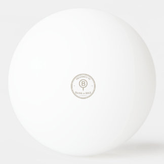 Ping Pong Balle de ping-pong officielle de la Banque de Bill