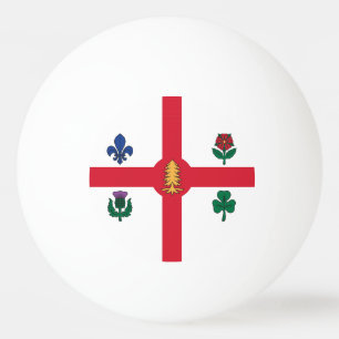 Ping Pong Balle de ping-pong patriotique avec drapeau de Mon