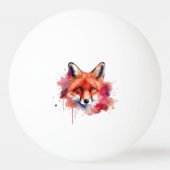 Ping Pong Balle de ping-pong renard (Devant)