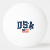 Ping Pong Balle de ping-pong USA (Dos)