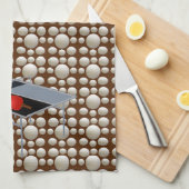 Ping Pong Balls, Dish Towel Theedoek (Quarter Fold)