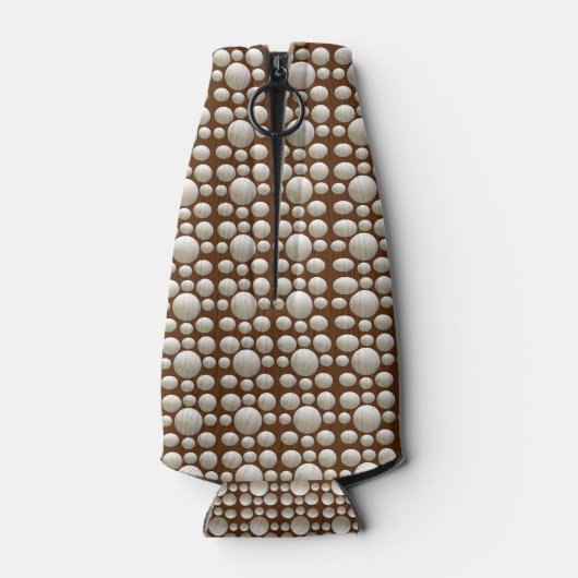 Ping Pong Balls Pattern Flesjeskoeler (Achterkant)