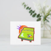 Ping Pong Briefkaart (Staand voorkant)