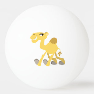 Ping Pong Chameau de dessin animé cool et mignon balle de pi