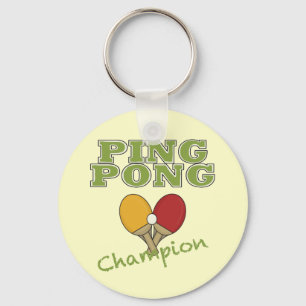Ping Pong Champion Sleutelhanger