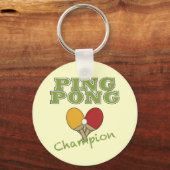 Ping Pong Champion Sleutelhanger (Voorkant)