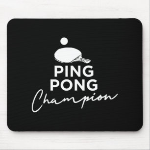 Ping Pong Champion Table Tennis Muismat