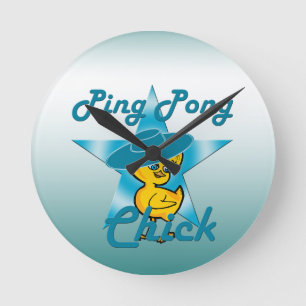 Ping Pong Chick #7 Ronde Klok