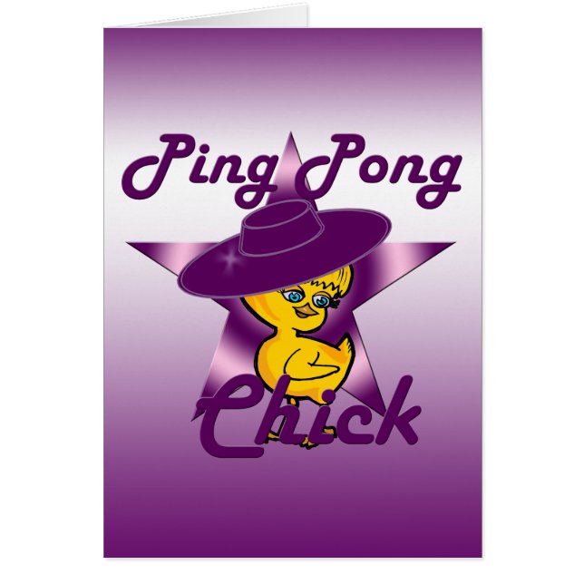 Ping Pong Chick #9 (Devant)
