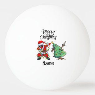 Ping pong Christmas Dabbing Santa Claus Pingpongballen