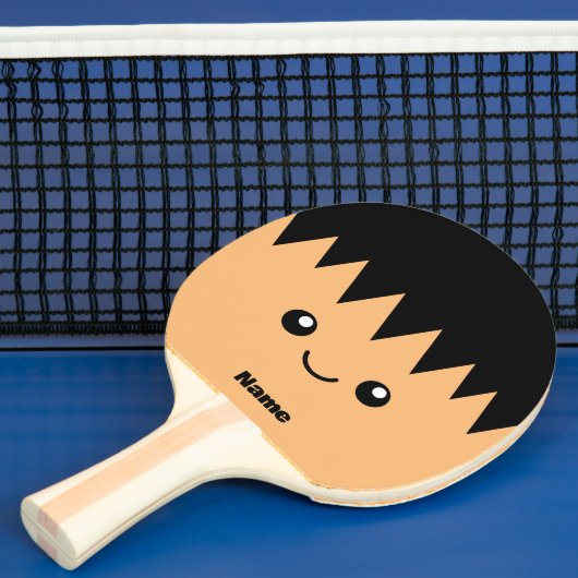 Ping Pong Conception de raquette de ping-pong avec visage de (Insitu)