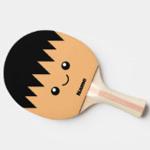 Ping Pong Conception de raquette de ping-pong avec visage de (Côté)