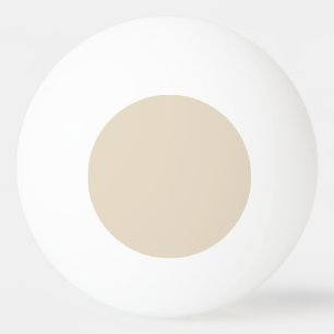 Ping Pong Couleur tendance - Balle de ping-pong Beige Nature