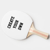 Ping Pong Créez votre raquette de ping-pong (Côté)