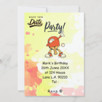 Ping Pong dabbing Table Tennis party grappig