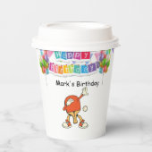 Ping Pong dabbing Table Tennis party Papieren Bekers (Voorkant)