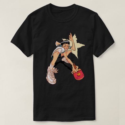 Ping Pong de Animatie 7 T-shirt (Design voorkant)