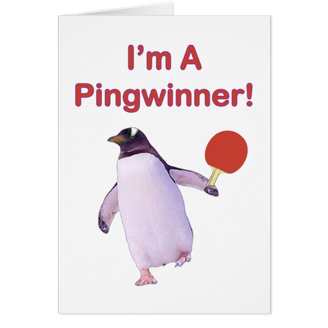 Ping-pong de pingouin de Pingwinner (Devant)