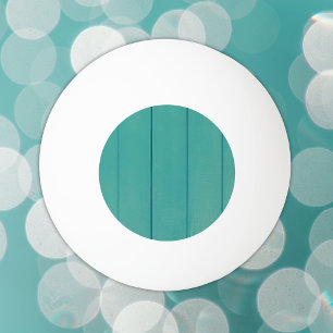 Ping Pong Design de bois en Turquoise   Balle de ping-pong t