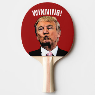 PING PONG DONALD TRUMP GAGNE ! RAQUETTE DE PING-PONG