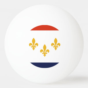 Ping Pong Drapeau de La Nouvelle-Orléans, Balle de Ping-Pong