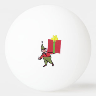 Ping Pong Elfe avec boîte rouge balle de ping-pong 1 étoile