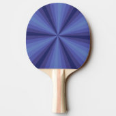 Ping Pong Illusion d'optique Raquette de ping-pong bleue (Dos)