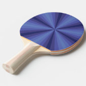 Ping Pong Illusion d'optique Raquette de ping-pong bleue (Devant Angle)