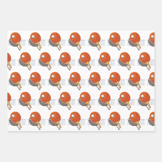 Ping Pong Inpakpapier Vel (Voorkant 2)