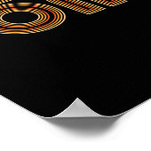 Ping Pong Kelle mit Ball Tischtennis Poster (Hoek)