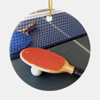 Ping Pong Keramisch Ornament
