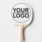 Ping Pong Logo de la société Raquette de tennis de table (Devant)