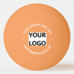 Ping Pong Logo personnalisé et Modèle de balle de ping-pong