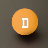 Ping Pong Luminosité monogramme dans la balle de ping-pong s